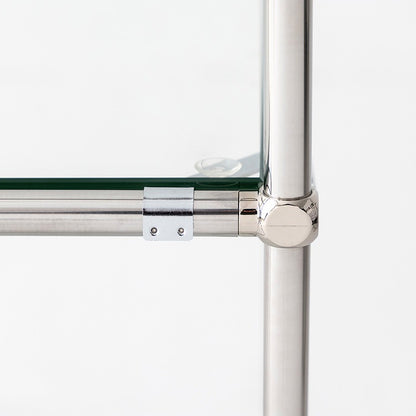 SIMPLIE 2段ガラスサイドテーブル｜MK290