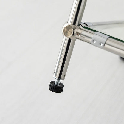 SIMPLIE 3段ガラスサイドテーブル 400575｜MK288