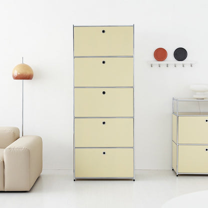 SIMPLIE モジュール5ドア収納ラック｜BC101