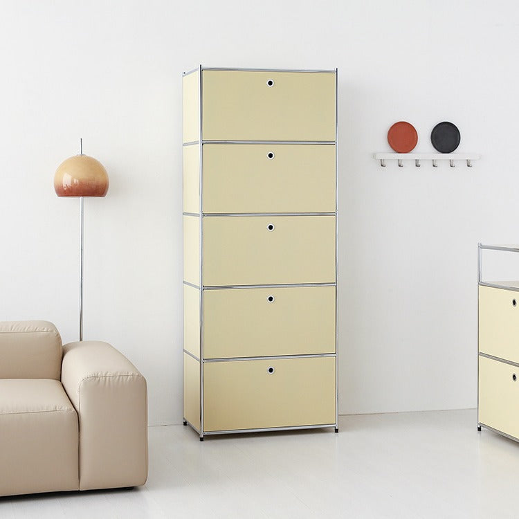 SIMPLIE モジュール5ドア収納ラック｜BC101