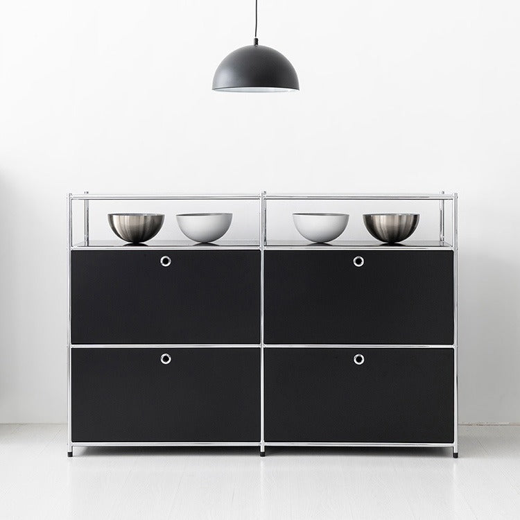 SIMPLIE モジュール4ドア収納ラック 2x3｜BC613