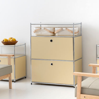 SIMPLIE モジュール2ドア収納ラック 1x3｜BC614