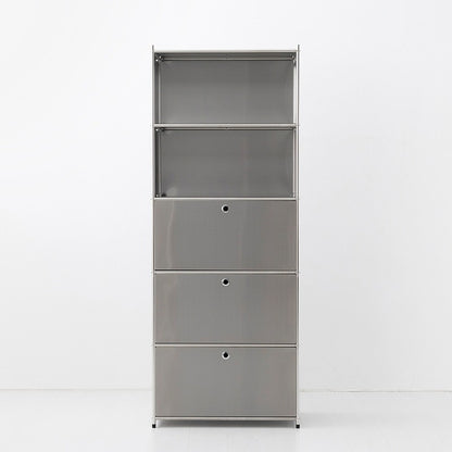 SIMPLIE モジュール5段収納ラック｜BC023 ステンレス