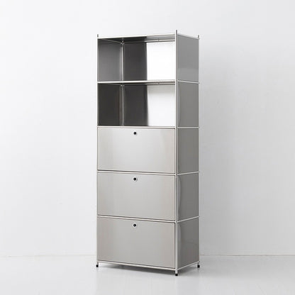 SIMPLIE モジュール5段収納ラック｜BC023 ステンレス