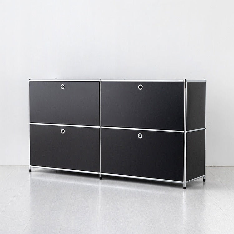 SIMPLIE モジュール4ドア収納ラック 2x2｜BC018