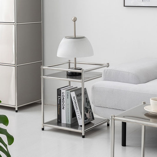 SIMPLIE モジュールサイドテーブル｜BC626 ステンレス