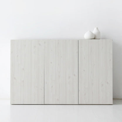 MIRANS 木目調コンソール収納棚｜3ドア