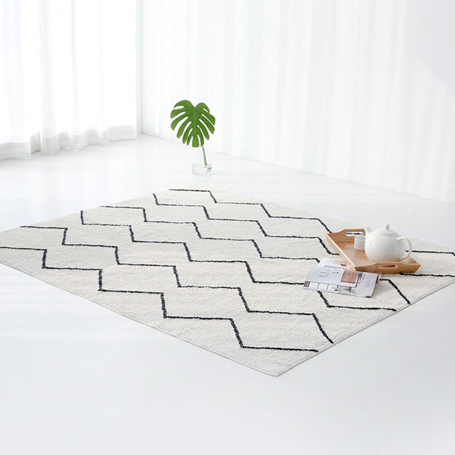 BILLOW ハンドメイドラグ｜160x200 cm