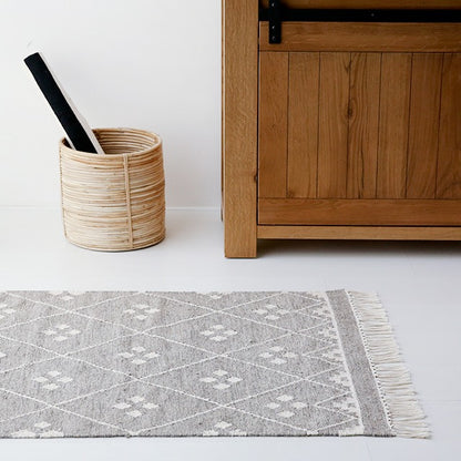 MALONEY ハンドメイドラグ｜80x115cm