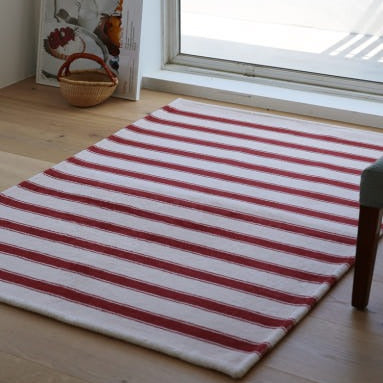 レッドクロケットラグ｜3SIZE