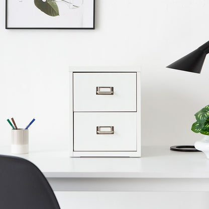 KOMPANY スチール製デスクキャビネット｜2段