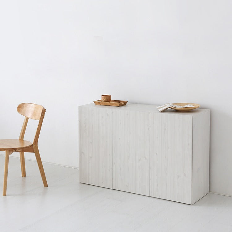 MIRANS 木目調コンソール収納棚｜3ドア