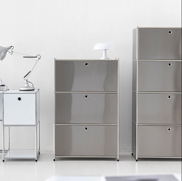 SIMPLIE モジュール3ドア収納ラック｜BC020 ステンレス