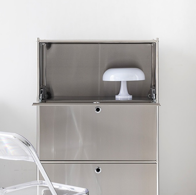 SIMPLIE モジュール3ドア収納ラック｜BC020 ステンレス