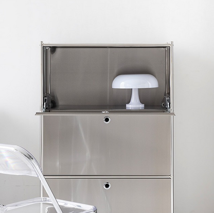 SIMPLIE モジュール3ドア収納ラック｜BC020 ステンレス