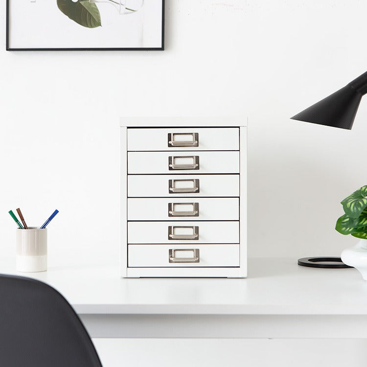 KOMPANY スチール製デスクキャビネット｜6段