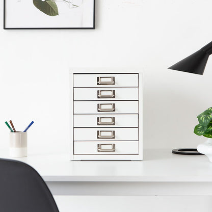 KOMPANY スチール製デスクキャビネット｜6段