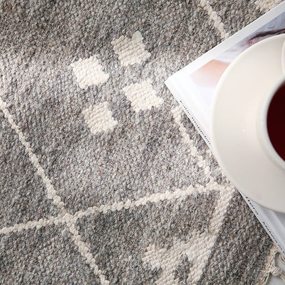 MALONEY ハンドメイドラグ｜80x115cm