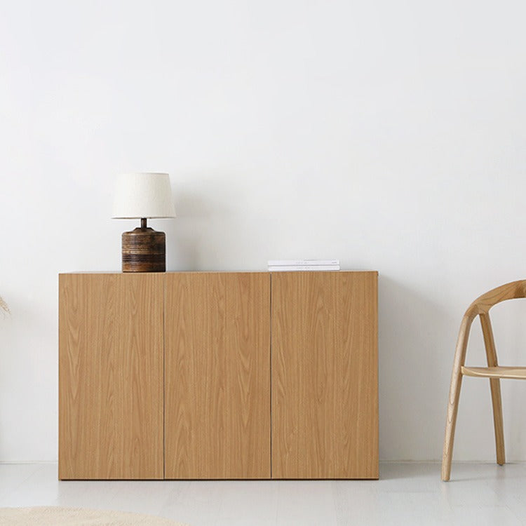 MIRANS 木目調コンソール収納棚｜3ドア