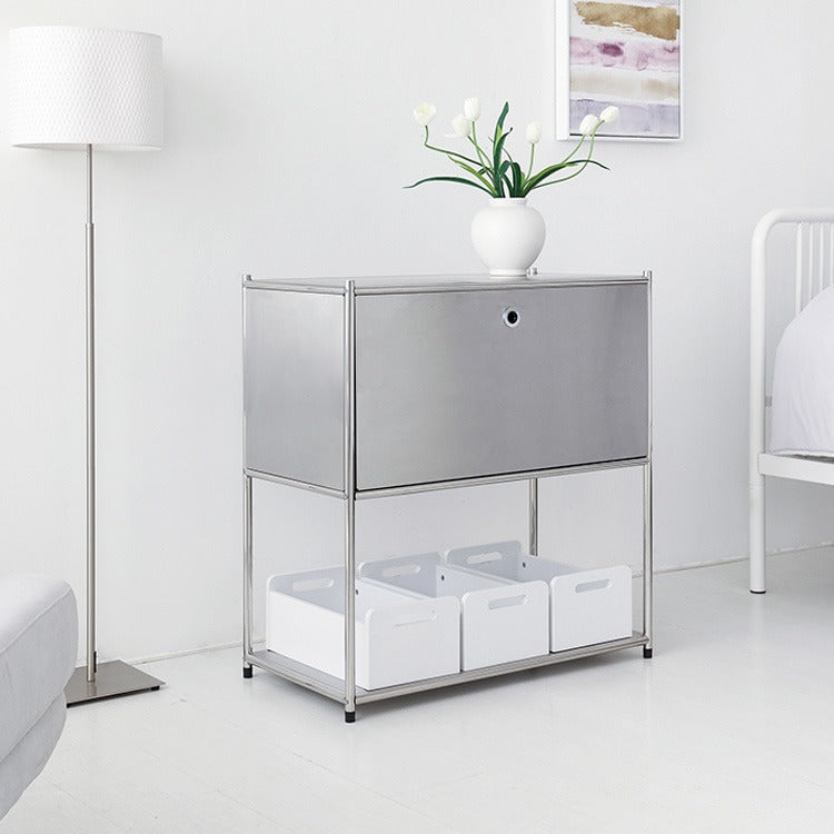 SIMPLIE モジュール2段収納ラック｜BC264 ステンレス