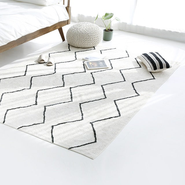 BILLOW ハンドメイドラグ｜180x230 cm