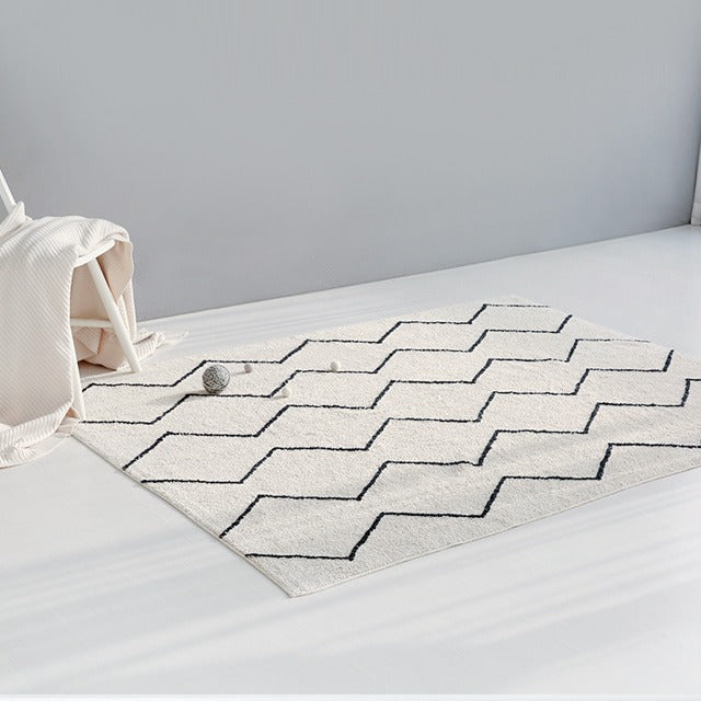 BILLOW ハンドメイドラグ｜160x200 cm