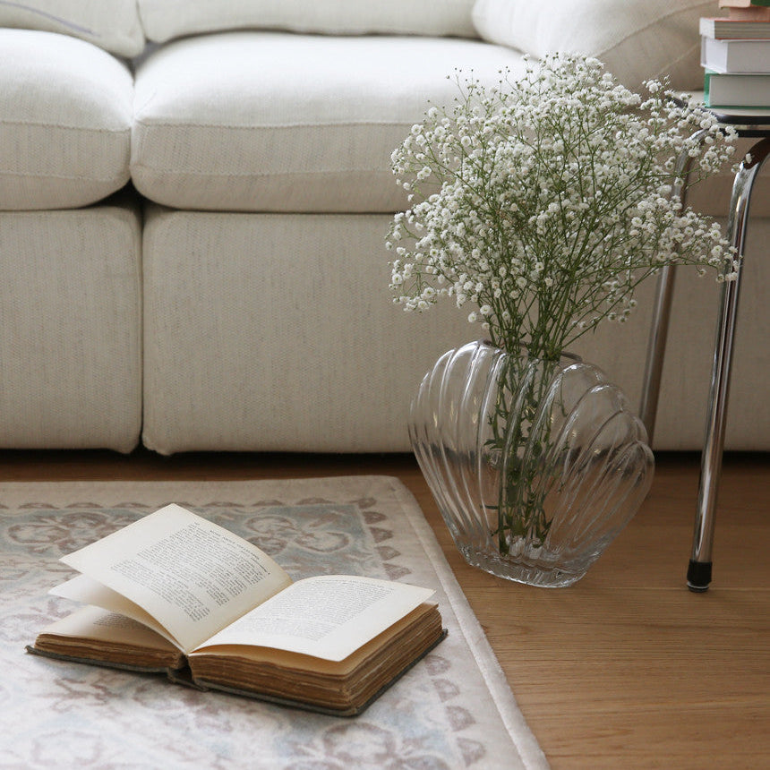 シェルモチーフフラワーベース｜花瓶