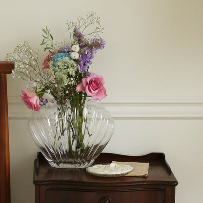 シェルモチーフフラワーベース｜花瓶