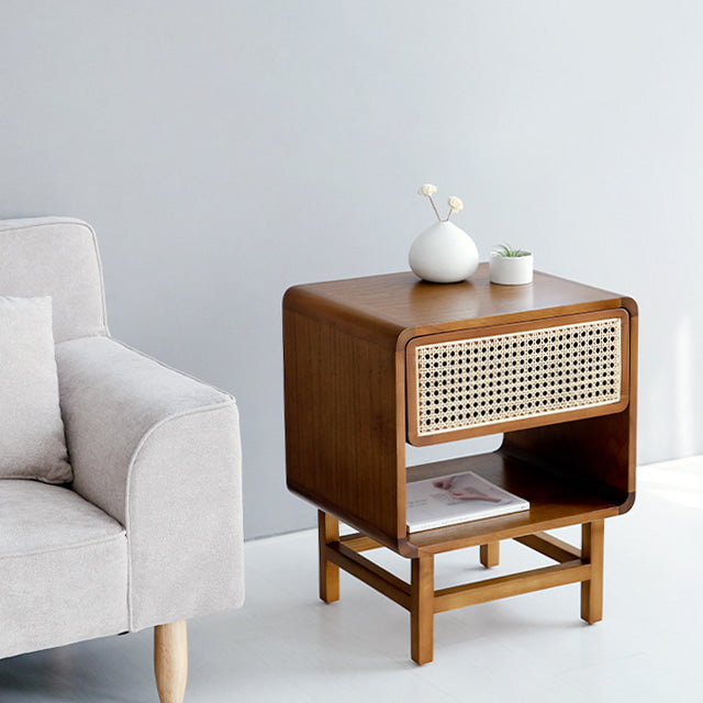 MARKET B ラタンサイドテーブル｜CESBON storage rattan sidetable