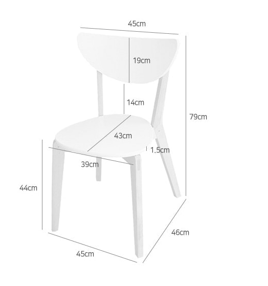 MARKET B スタッキングチェア｜RAMIRA stacking chair White/Gray