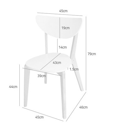 MARKET B スタッキングチェア｜RAMIRA stacking chair White/Gray