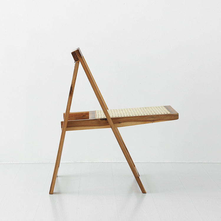 MARKET B ラタン製折りたたみチェア｜Acacia/rattan folding chair