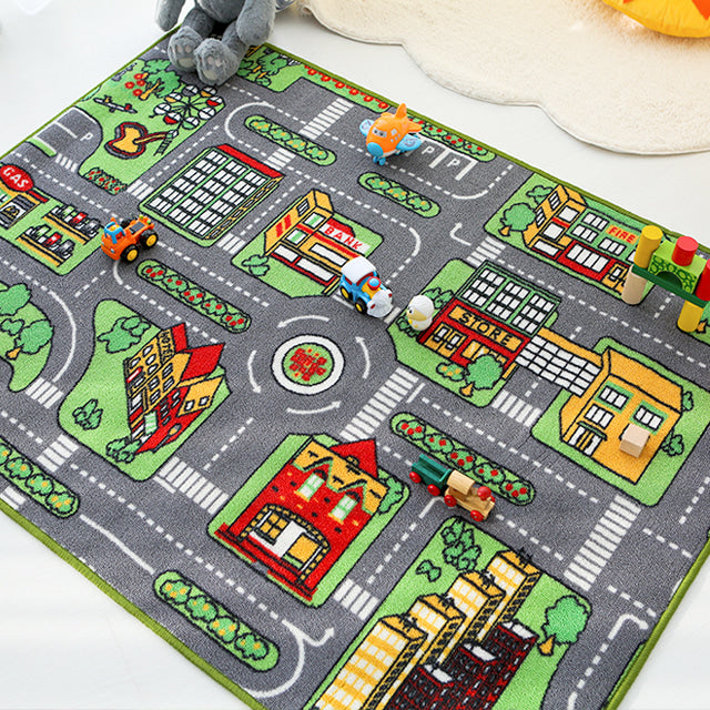 MARKET B ラグ|CITY map rug – 1acspaces