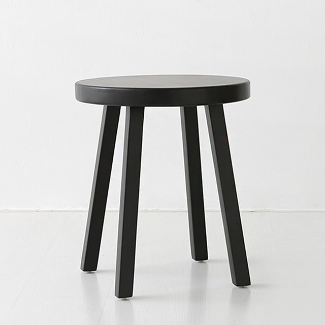 MARKET B スツール｜Acacia wood black stool